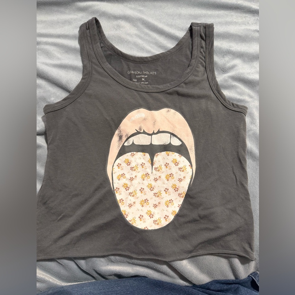 Cropped tank top